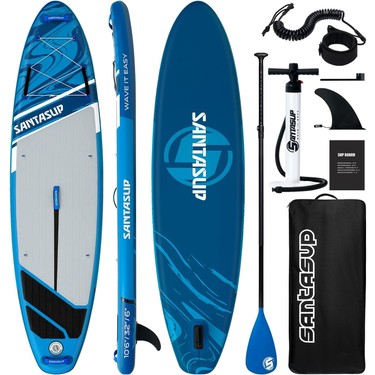 Santasup 320 cm x 81 cm x 15 cm Şişme Paddle Board – Şişme Fiyatı