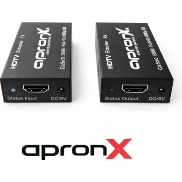 Apronx APX-60M CAT5E/CAT6 60M Fullhd 1080P 3D HDMI Extender Fiyatı