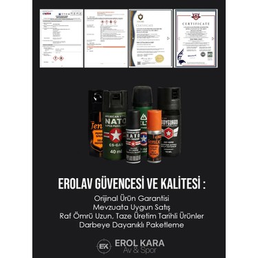 Erolav 2'li Delta Biber Gazı 50ML Taşınabilir Savunma Sprey Fiyatı