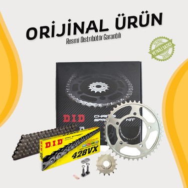 Dıd Suzuki Gsx-S 125 Zincir Dişli Seti (2017-2020) X-Ringli Fiyatı