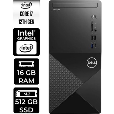 Dell Vostro 3030MT i7 12700 Masaüstü Bilgisayar 16GB RAM Fiyatı