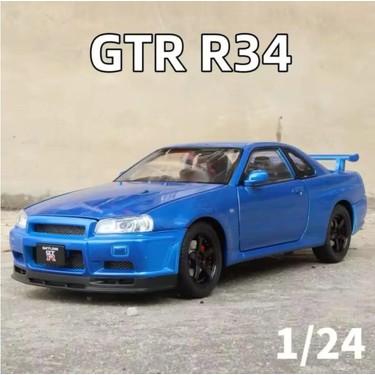 Aksoy Toys Nissan Skyline Gtr R34 1:24 Ölçek Diecast Model Fiyatı