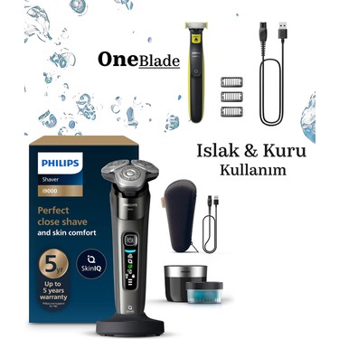 Philips 9000 Serisi Sıfır Tıraş ve One Blade Islak ve Kuru Fiyatı