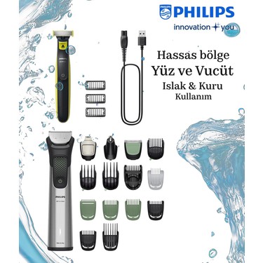 Philips 9000 Serisi Saç Sakal Vücut Kulak ve Burun Hepsi Bir Fiyatı