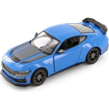 TEKNO NO.833 FORD MUSTANG （メタリックブルー） Kinsmart 2027 Ford Mustang Dark Horse Mavi 1/38 Model Araba Fiyatı