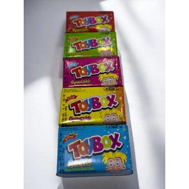Toybox Oyuncaklı Sakız 5 gr 30'lu Renkli Eğlenceli Aromalı Fiyatı