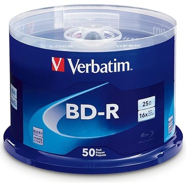 25 GB 6 x Blu-Ray Tek Katmanli Kaydedilebilir Disk Bd-R, 10 Fiyatı