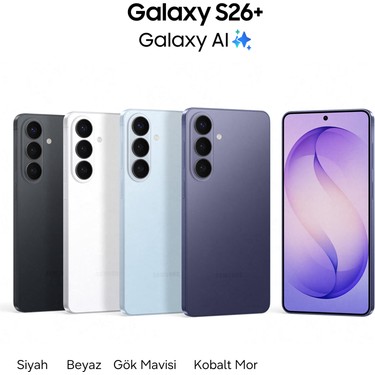 Samsung Galaxy S26+ 256 GB 12 GB RAM (Samsung Türkiye Fiyatı