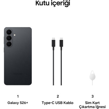 Samsung Galaxy S26+ 256 GB 12 GB RAM (Samsung Türkiye Fiyatı