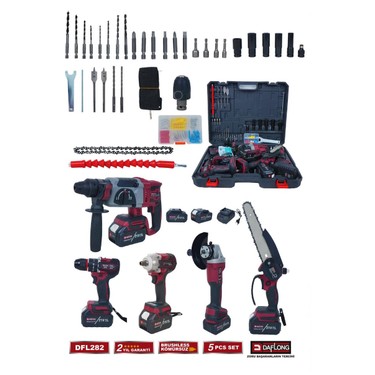 Orjinal Daflong 5li Set (Kırıcı Delici - 600NM Torklu - Fiyatı