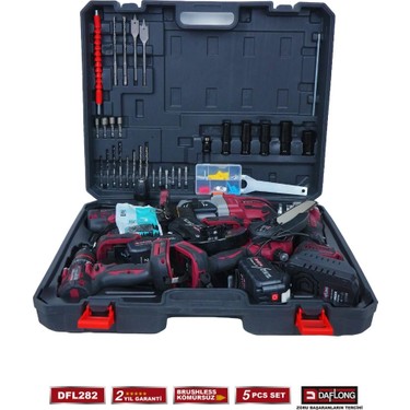 Orjinal Daflong 5li Set (Kırıcı Delici - 600NM Torklu - Fiyatı