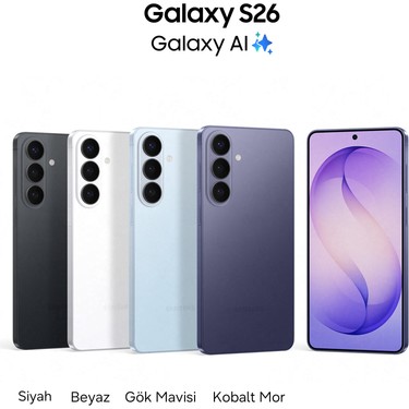 Samsung Galaxy S26 256 GB 12 GB RAM (Samsung Türkiye Fiyatı
