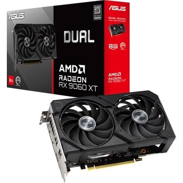 ASUS DUAL-RX9060XT-8G-AMD-RADEON-RX 9060 XT-8G-8GB Fiyatı