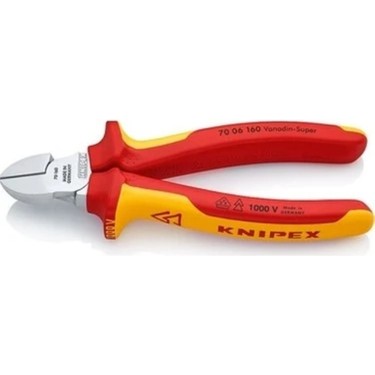 Knipex 70-06 Yan Keski 160mm Fiyatı - Taksit Seçenekleri