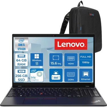 Lenovo Thinkpad L15 Gen 3 Intel Core I5-1235U 64GB 256GB SSD Fiyatı