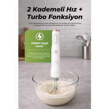 Pirantech Yh-94 El Blender Seti – Parçalayıcı, Çırpıcı ve Fiyatı