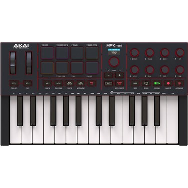 Akai MPK Mini 4 Siyah 25 Tuşlu Müzik Prodüksiyonu MIDI Fiyatı