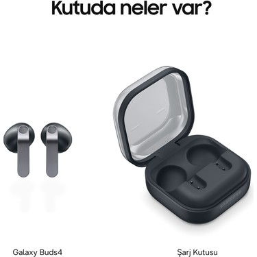 Samsung Galaxy Buds4 Bluetooth Kulaklık Siyah (ANC) Fiyatı