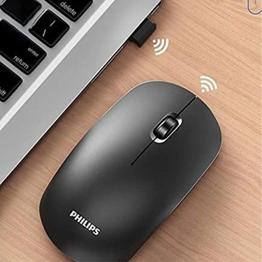 Philips SPK7315 Kablosuz Sessiz Mouse Siyah Fiyatı