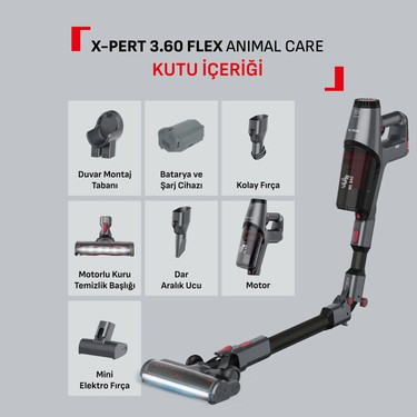 TEFAL X-PERT 3.60 TY6973 Flex Şarjlı Dikey Süpürge Fiyatı