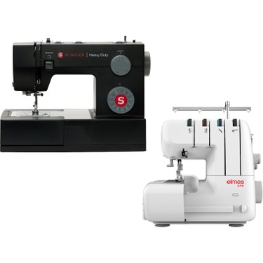 Singer 4432 Heavy Duty Dikiş Makinesi ve Elmas 328 Ev Tipi Fiyatı