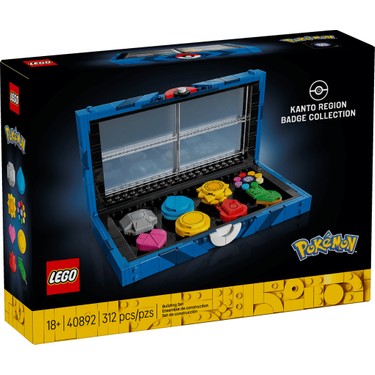 レコメン RIO ZNR 紙ジャケットBOX セット LEGO Pokémon Kanto Bölgesi Rozet Koleksiyonu 40892 - Fiyatı