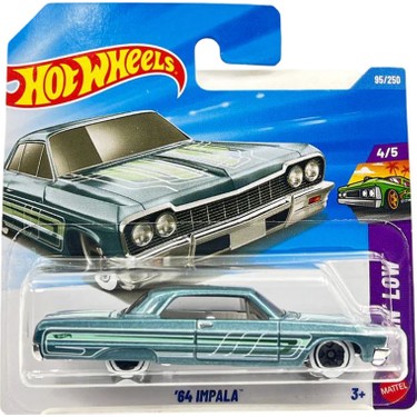 ミニカー hot wheel 64impala Hot Wheels '64 Impala (1/64) JJJ56 Fiyatı - Taksit Seçenekleri