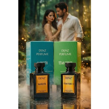 Denz Perfume 2'li Ünisex Imza Parfüm Seti Kirke Narkotik %40 Fiyatı