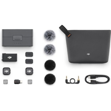 Dji Mic 3 Kablosuz Mikrofon (2 Kişilik) / On Ithalat Garant Fiyatı
