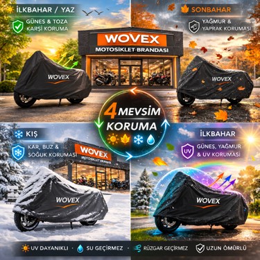 Wovex Kawasaki Ninja ZX4R Arka Çanta Uyumlu Motosiklet Fiyatı