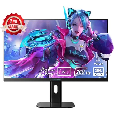 Thunderobot ZQ27F260L-TUR 27 inç 260Hz 2K QHD Adaptive Sync Fiyatı