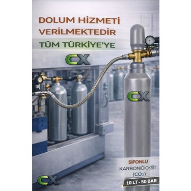 from CO2おまとめ Cimenx Co2 Sifonlu 10 Lt Çelik Tüp Gaz-Karbondioksit- Fiyatı