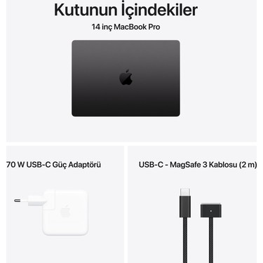 Apple MacBook Pro M5 Pro 24GB 1TB SSD macOS 14 Taşınabilir Fiyatı