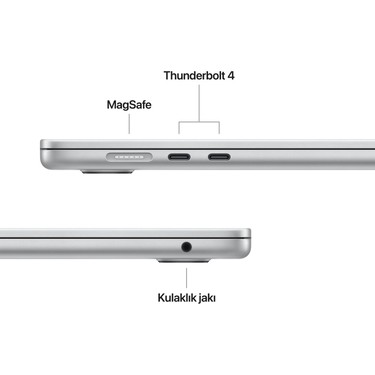 Apple MacBook Air M5 16GB 512GB SSD macOS 15 Taşınabilir Fiyatı