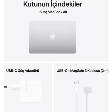 Apple MacBook Air M5 16GB 512GB SSD macOS 15 Taşınabilir Fiyatı