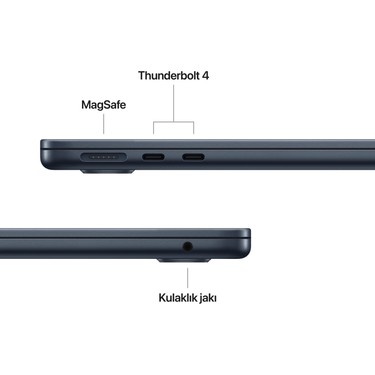 Apple MacBook Air M5 16GB 512GB SSD macOS 13 Taşınabilir Fiyatı