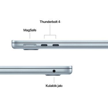 Apple MacBook Air M5 16GB 512GB SSD macOS 13 Taşınabilir Fiyatı