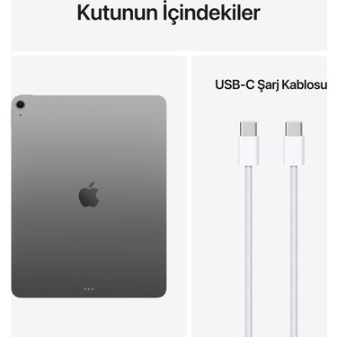 Apple iPad Air M4 13 128GB Wi-Fi Uzay Grisi MH5N4TU/A Fiyatı