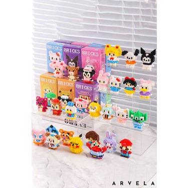 Arvela Bricks Judy Hopps - Nick Wilde Mini Bricks 3D Puzzle Fiyatı