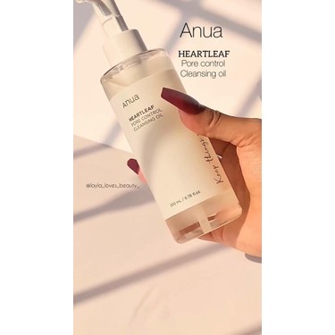Anua Heartleaf Gözenek Kontrol Temizleme Yağı 200ml Fiyatı