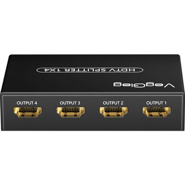 その他 Gefen Ultra HD 4K 1:4 HDMI Splitter EXT-UHD600-14 Ultra HD 600 MHz 1:4 Splitter for HDMI w/ HDR – Gefen