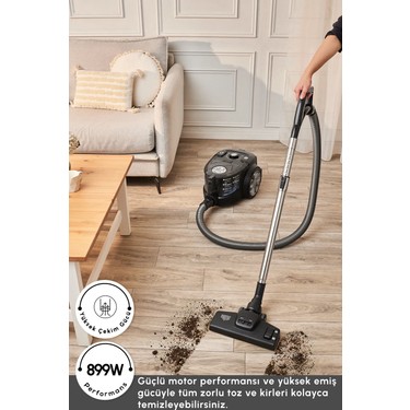 Karaca Vantuz High Force F2 Matte Toz Torbasız Süpürge 1500+ Fiyatı