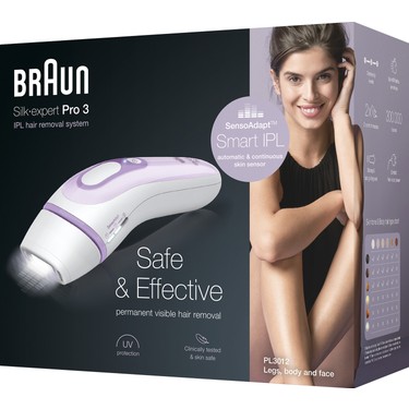 Braun Silk Expert Pro 3 PL3012 300.000 Atımlı Kablolu IPL Fiyatı
