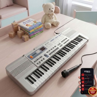 ミュージック N.N Rennes NR-610 Çocuklar İçin 61 Tuşlu USB MP3 Pilli Fiyatı