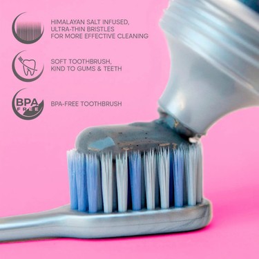 Biomed Ultra Soft İnce Diş Fırçası Himalaya Tuzu Kaplı Fiyatı