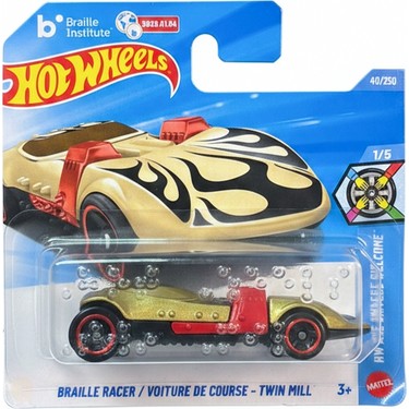 Hot Wheels Hw All Drivers Welcome Braille Racer Twin Mill Fiyatı