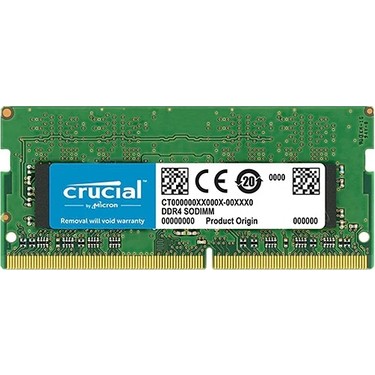 Crucial Crucıal 8gb Ddr4 2666MHZ 1rx8 PC4-2666V Notebook Ram Fiyatı