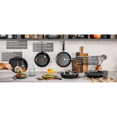 Tefal Experience Fusion Core 9x Tava - 20 cm Fiyatı