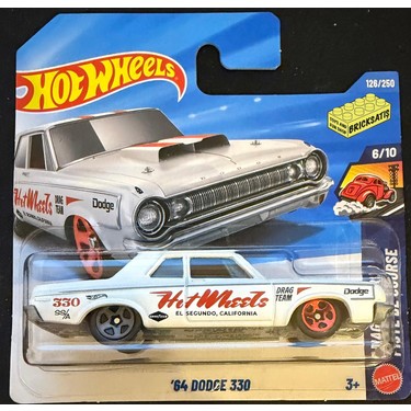 Hot Wheels Tekli Arabalar '64 Dodge 330 JJJ64 (Drag Racers) Fiyatı