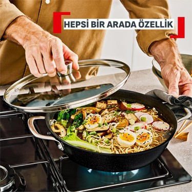 Tefal Experience Fusion Core 9x Şef Tavası - 24 cm Fiyatı